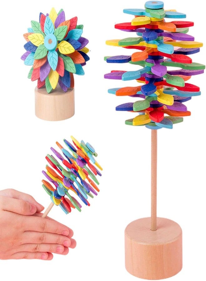 RAMPKD Rotating Lollipop Toy Tree - Fun Stress Relief Toy for Kids & Adults | Engaging Wooden Playing Toy | Ideal for Anxiety Relief, Focus, and Fine Motor Skills for All Ages! - Image 1